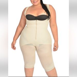 AnnaMarye Womens Ref:782 MID-LEG LIPO SCULPTURE Post Op Reducing GIRDLE 5XL